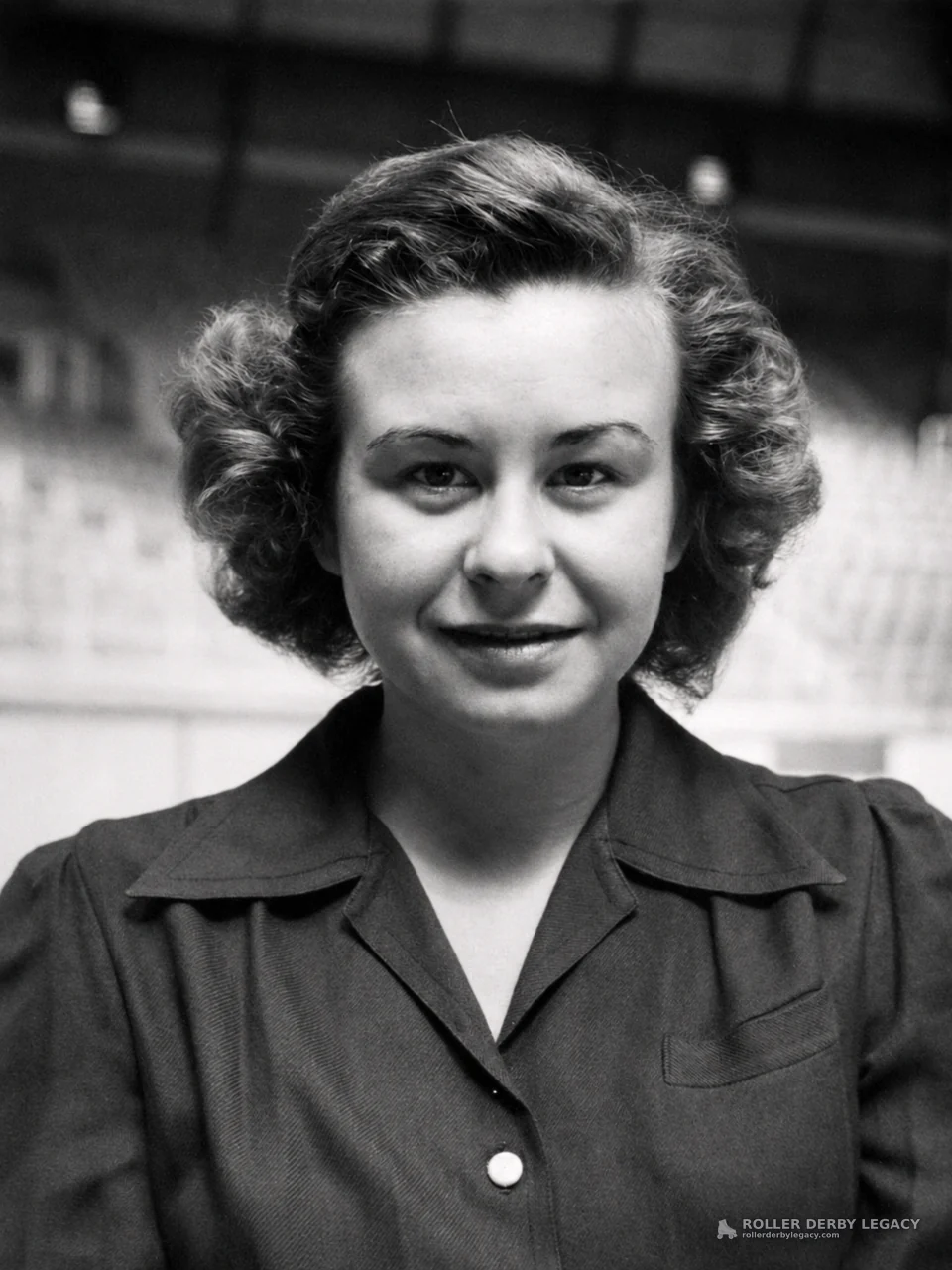 Portrait of an Unidentified Young Woman in an Arena