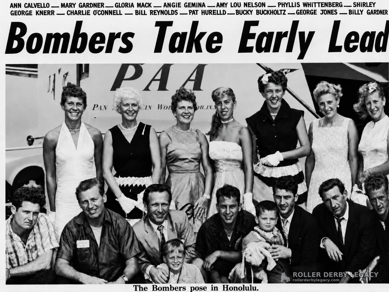 Bombers Take Early Lead Clipping, Honolulu