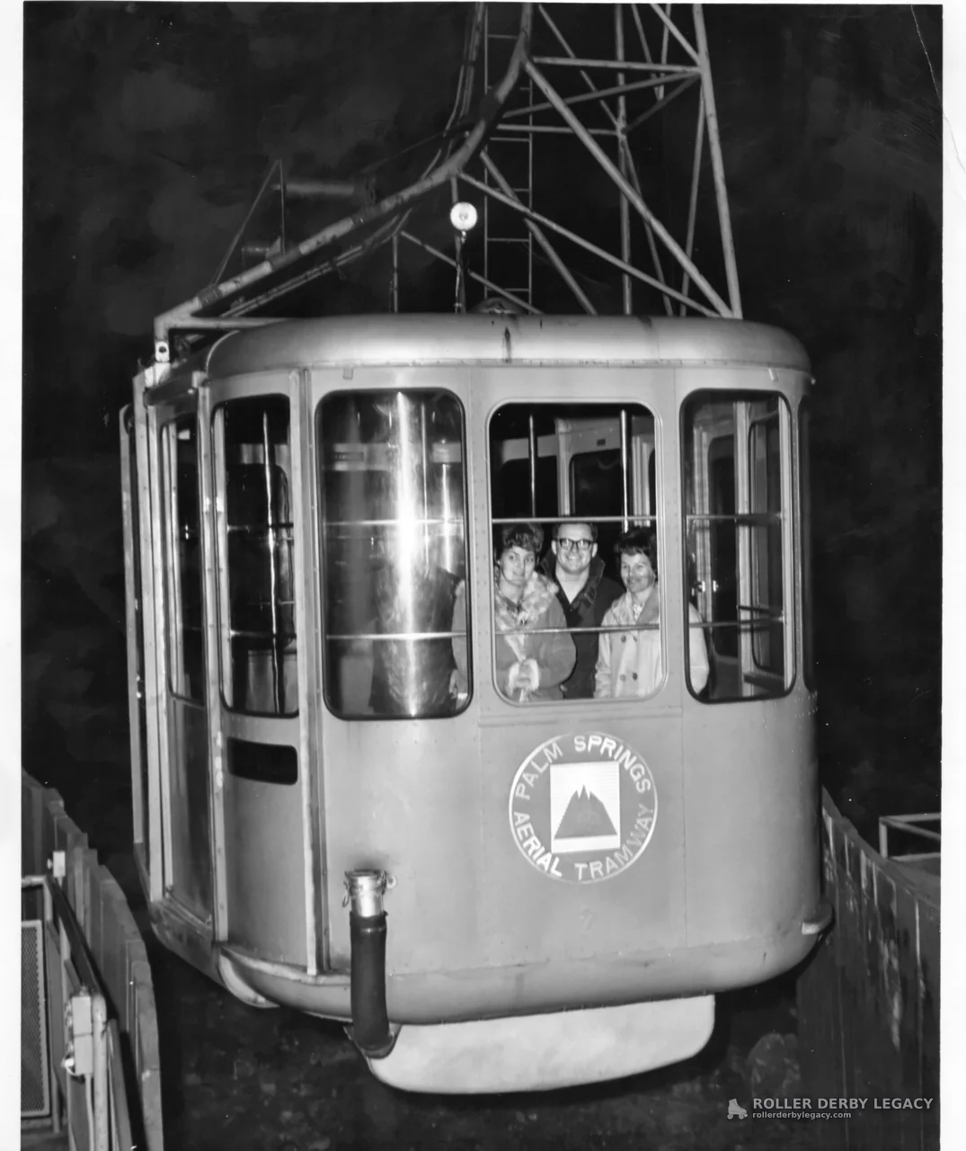Group Portrait in a Palm Springs Aerial Tramway Car