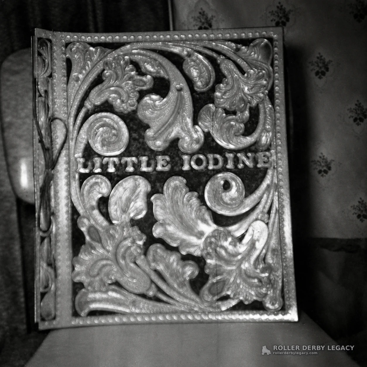 Ornate Cover Reading “Little Iodine”