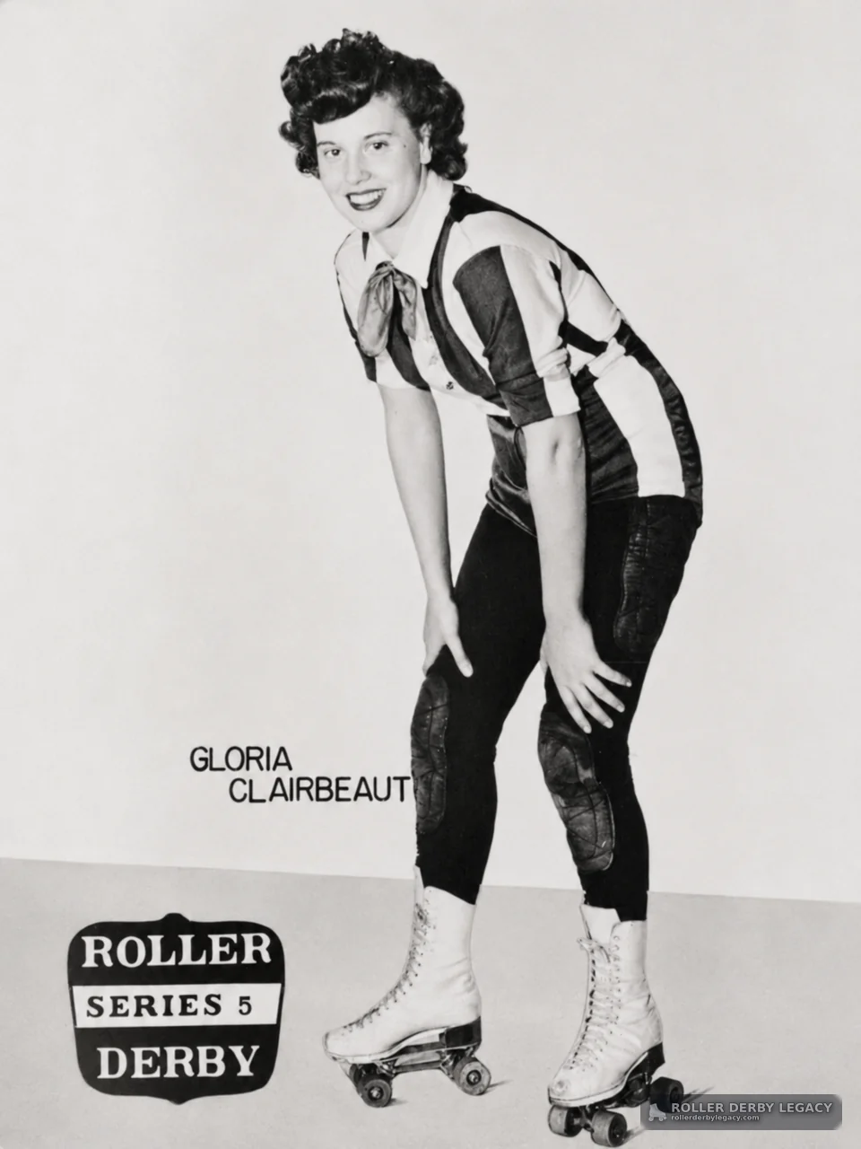 Gloria Clairbeaut Roller Derby Series 5 Portrait