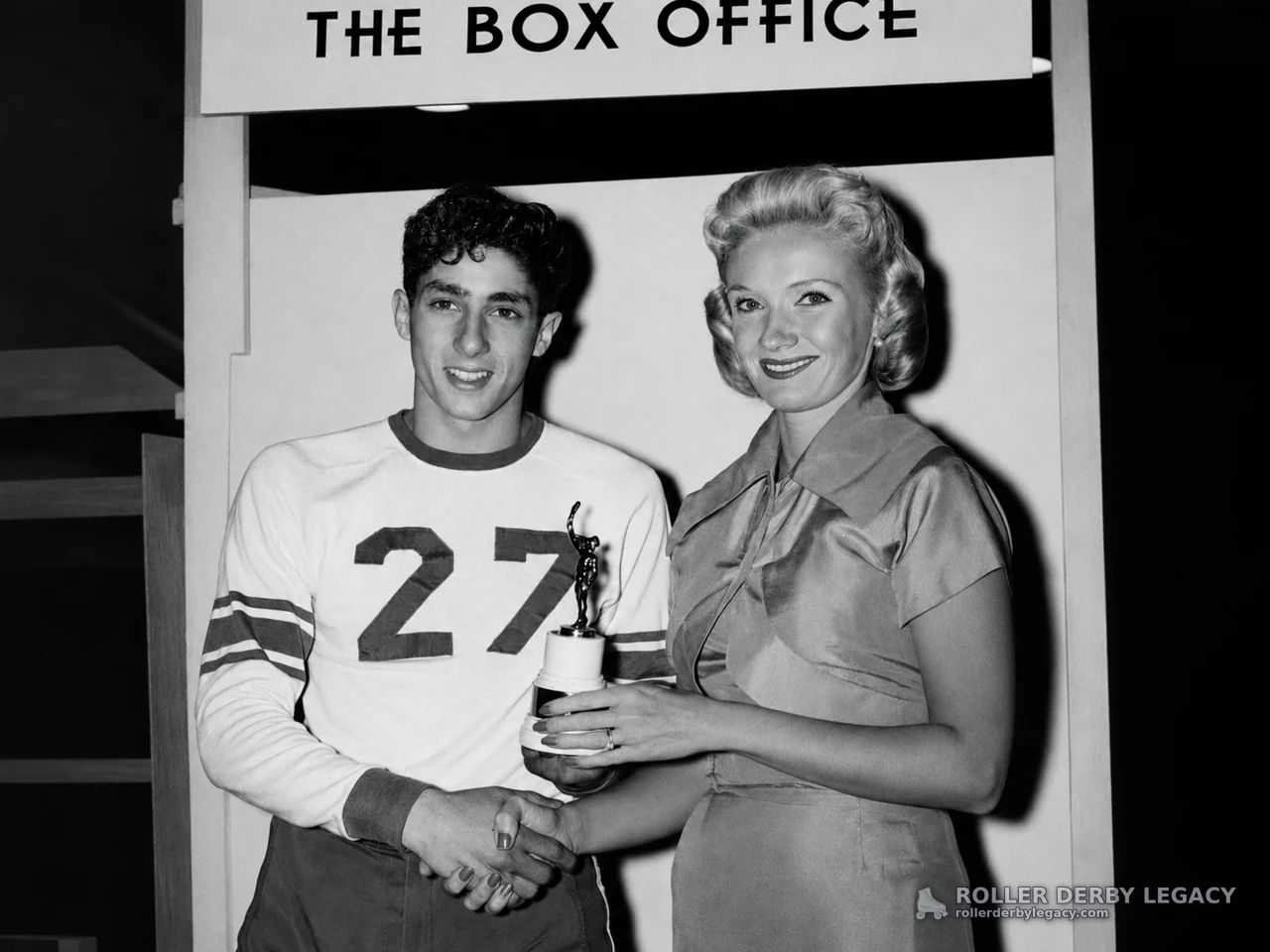 Number 27 Award Presentation at The Box Office