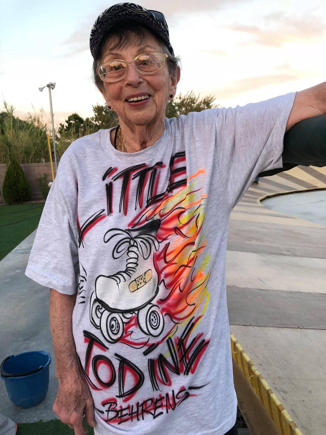 Loretta Behrens, the woman who inspired Roller Derby Legacy.
